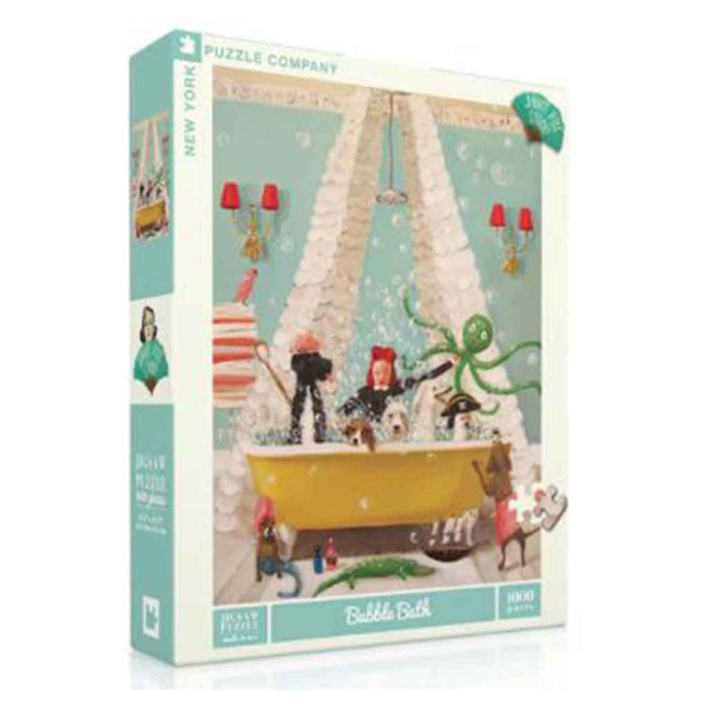 New York Puzzle Bubble Bath 1000 Piece Jigsaw Puzzle