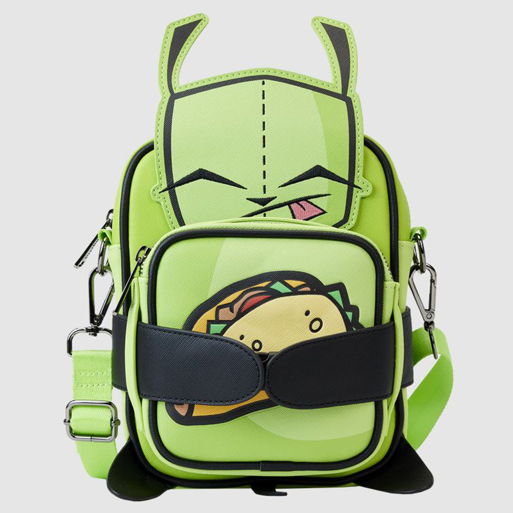 Loungefly NIckelodeon Invader Zim Gir Cosplay Crossbuddies Bag Purse