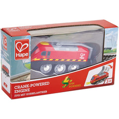 Hape Charge And Go Crank Powered Train Engine - Radar Toys