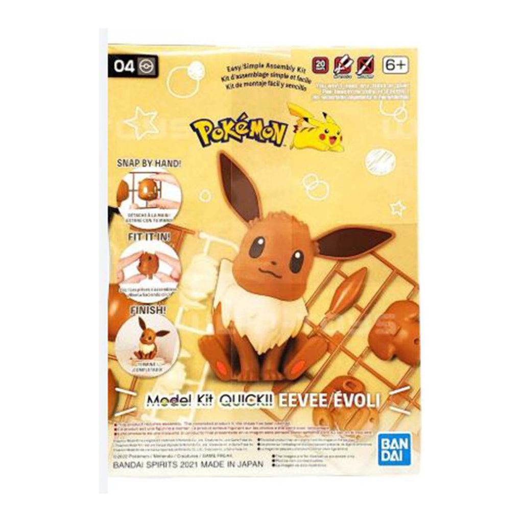 Bandai Pokemon Eevee Hobby Model Kit - Radar Toys