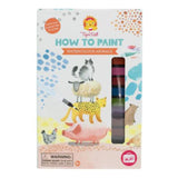 Tiger Tribe How To Paint Watercolor Animals Craft Set - Radar Toys