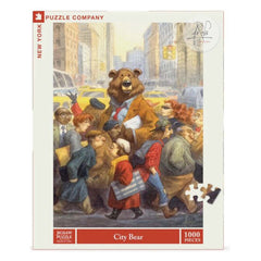 New York Puzzle City Bear 1000 Piece Jigsaw Puzzle