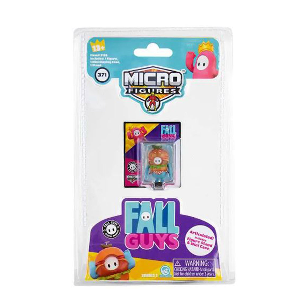 Super Impulse World's Smallest Fall Guys Tasty Burger Micro Figure - Radar Toys