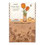 Robotime Rowood Orange Tulip Wooden Bloom Craft - Radar Toys