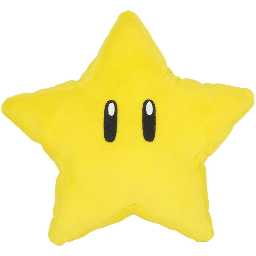Little Buddy Super Mario Super Star 6 Inch Plush Figure