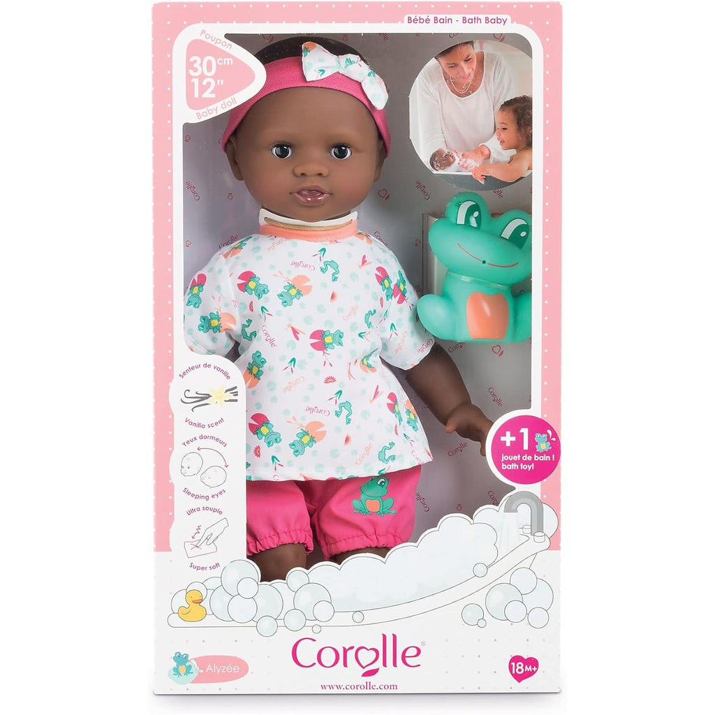 Corolle Alyzee Bath Baby 12 Inch Super Soft Doll