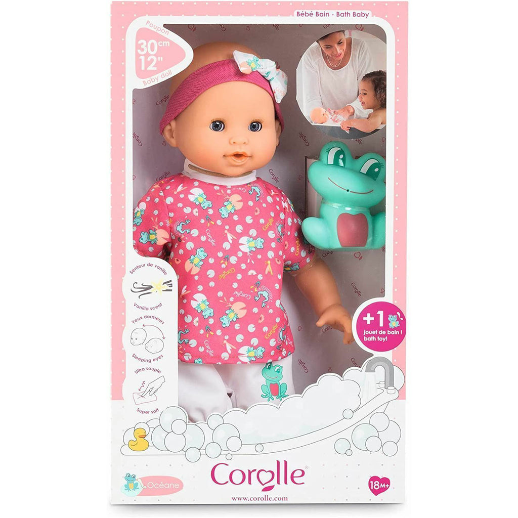 Corolle Oceane Bath Baby 12 Inch Super Soft Doll - Radar Toys