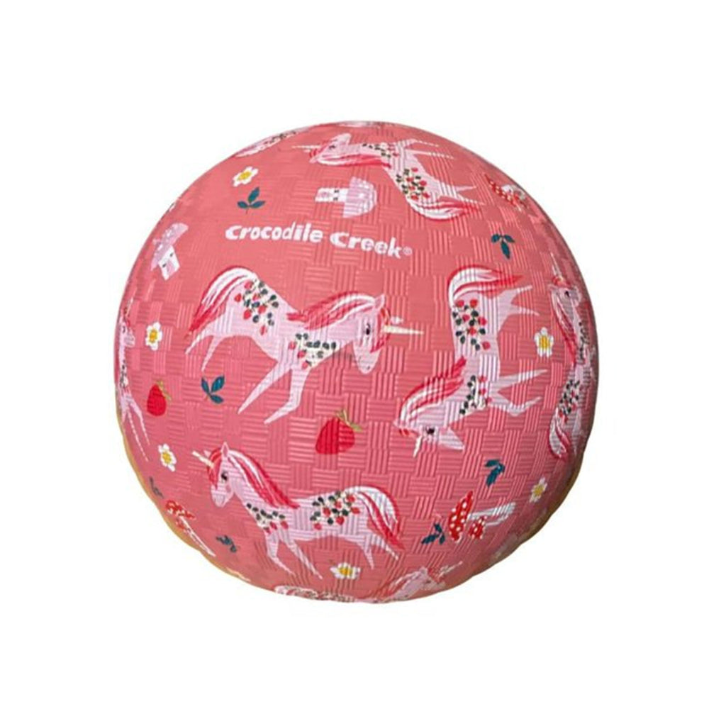 Crocodile Creek Unicorn Garden Red 7 Inch Playball - Radar Toys