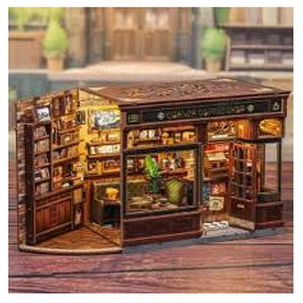 Cutebee City Walk Corner Coffee Shop DIY Miniature Set