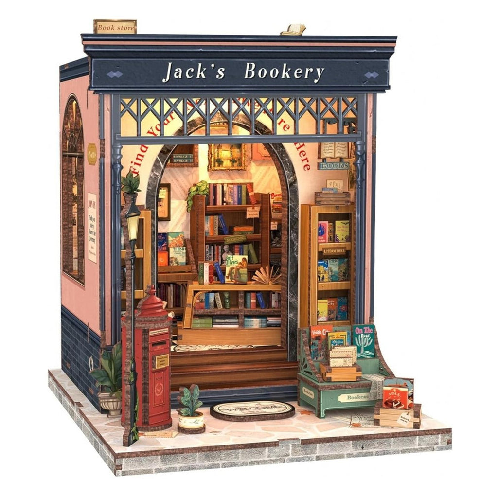 Cutebee City Walk Jack's Bookery DIY Miniature Set