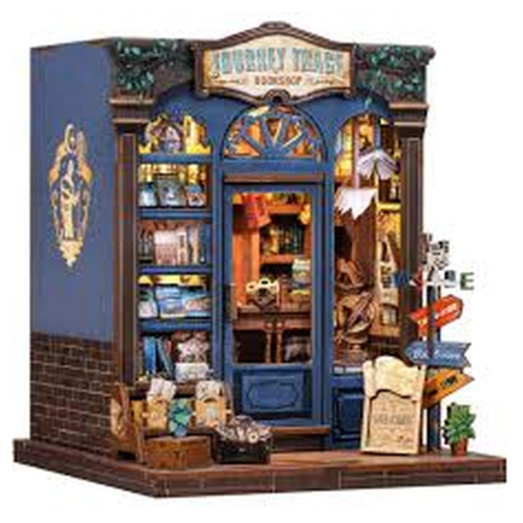 Cutebee City Walk Journey Trace Bookshop DIY Miniature Set