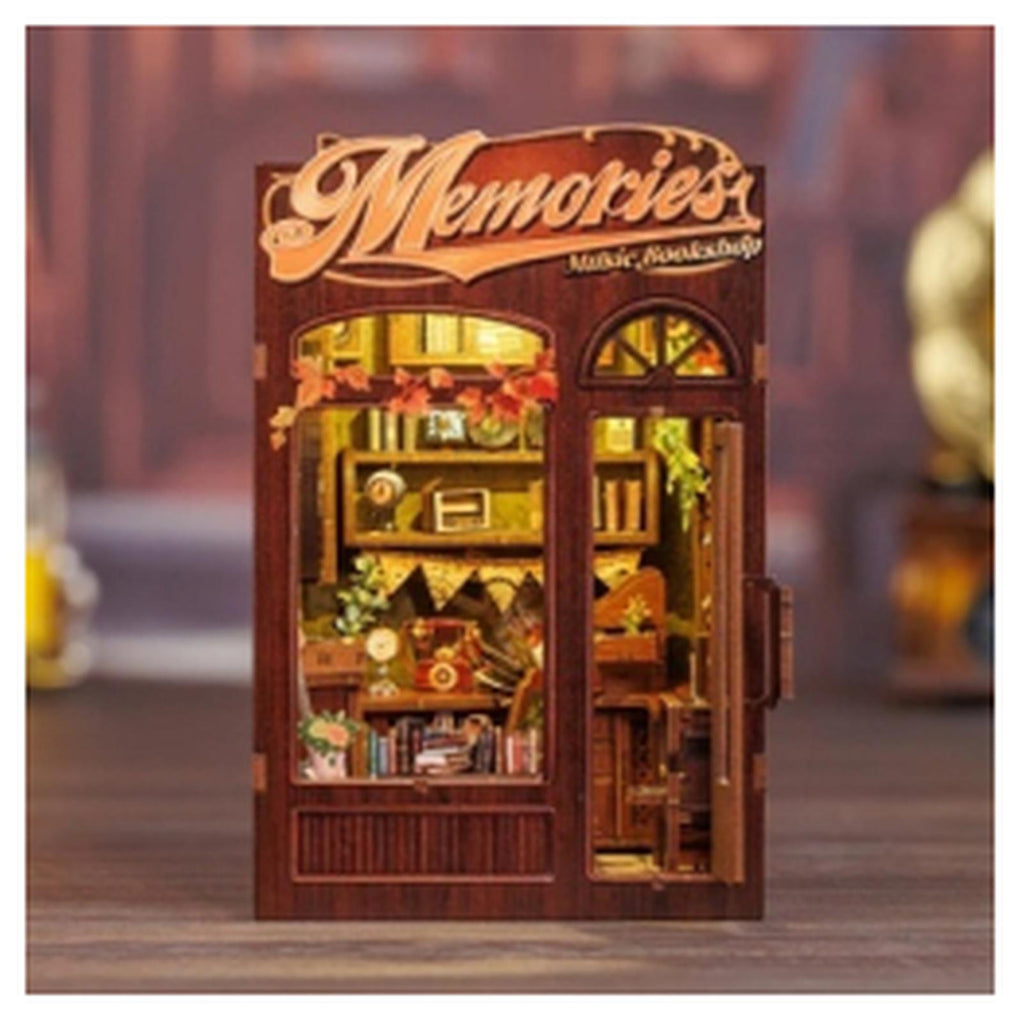 Cutebee Memories Music Bookshop DIY Book Nook Kit