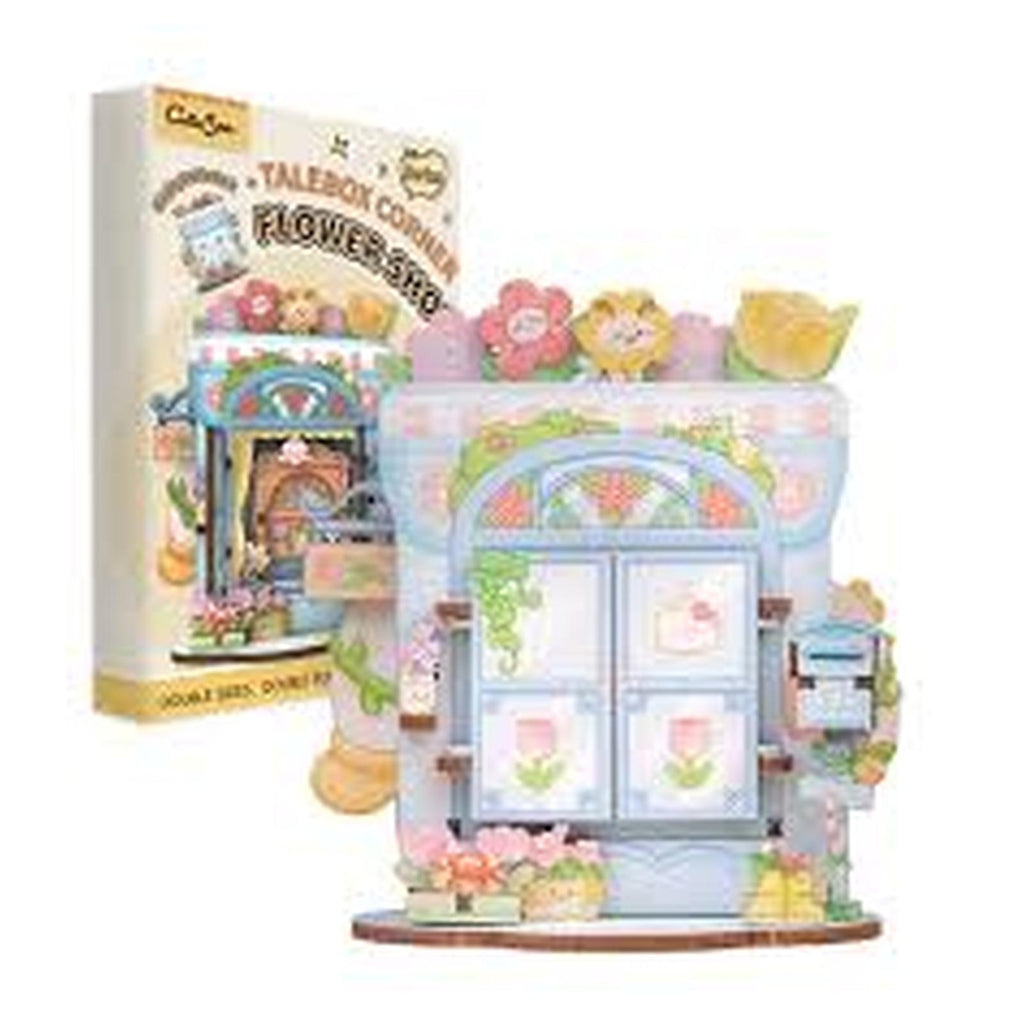Cutebee Talebox Corner Flower Shop Building Set