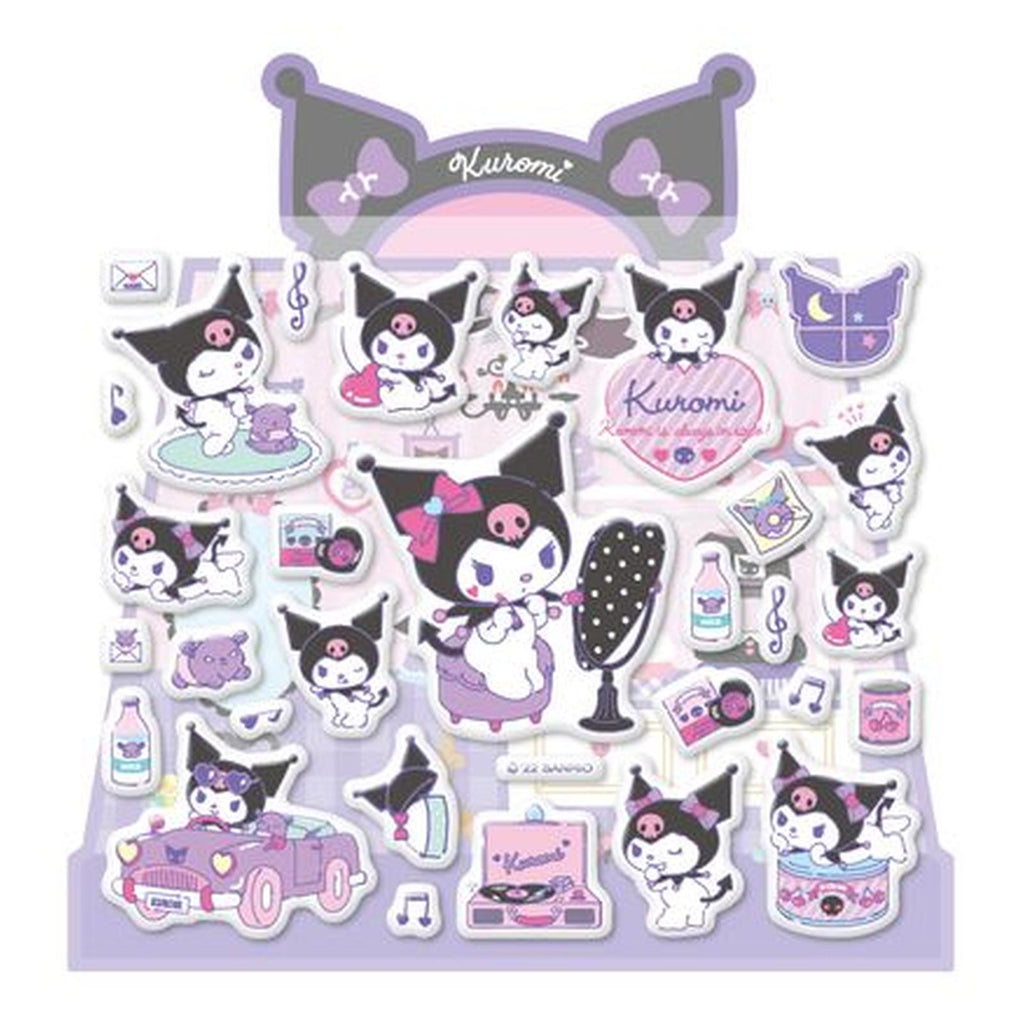 Dotty Dog Sanrio Kuromi Mini Soft Sticker Set - Radar Toys