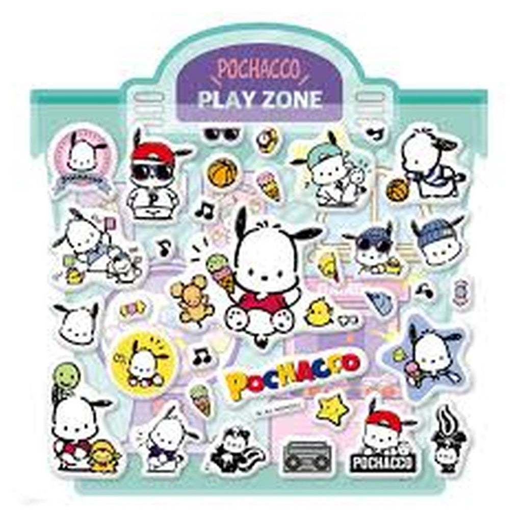 Dotty Dog Sanrio Pochacco Play Zone Sticker Set - Radar Toys