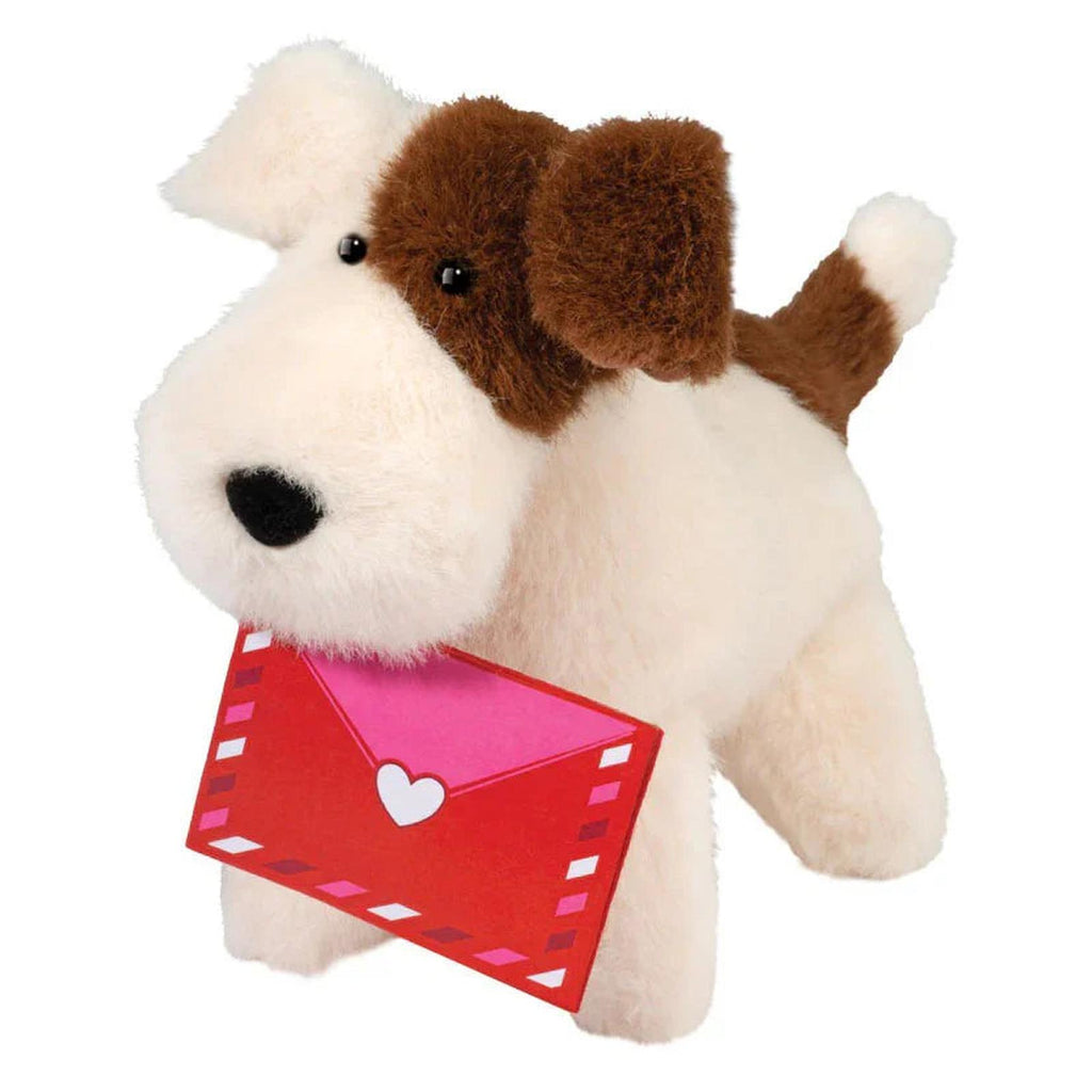 Douglas Tammy Dog Muzzle With Valentine 7 Inch Plush Figure