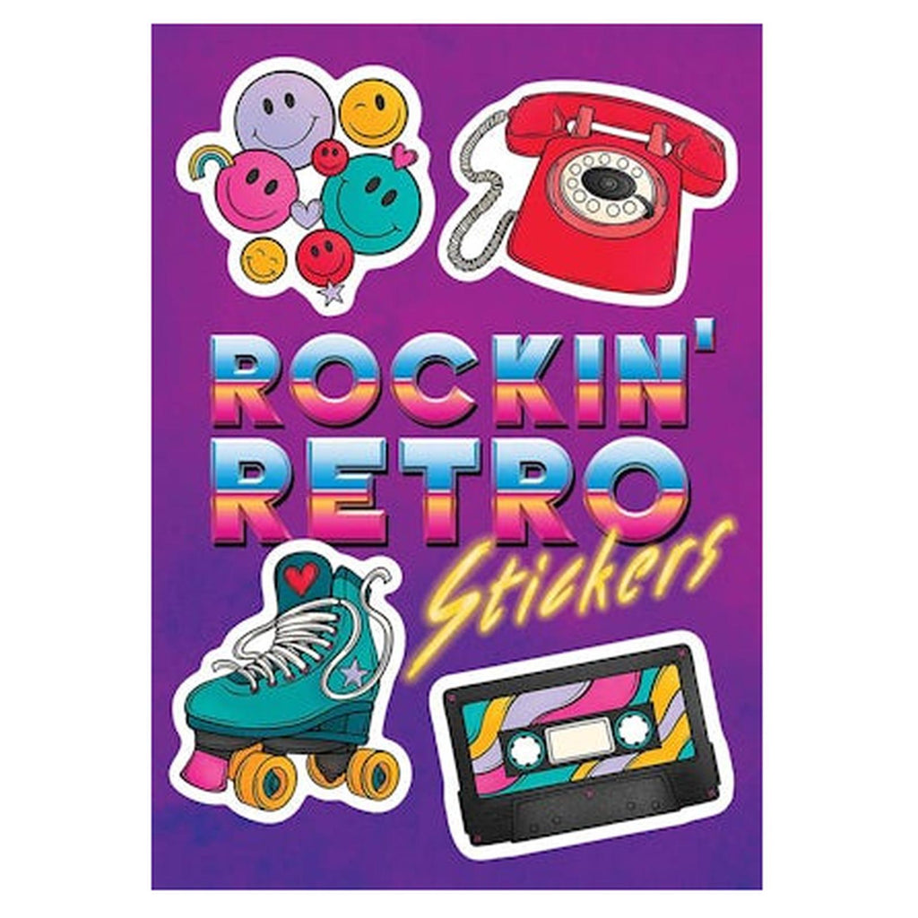 Dover Rockin Retro Stickers Book