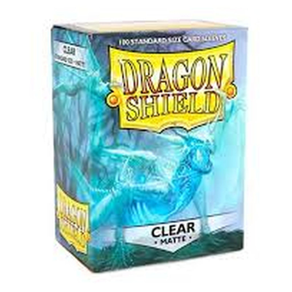 Dragon Shield Clear Matte 100 Count Standard Sleeves