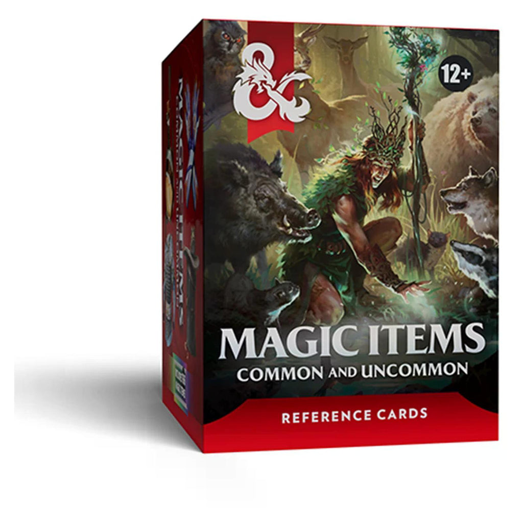 Dungeons And Dragons Common And Uncommon Magic Items Reference Cards