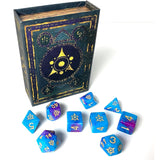 Elder Dice Sigil Of The Dreamlands Kadathian Ice 9 Polyhedral Dice Set - Radar Toys