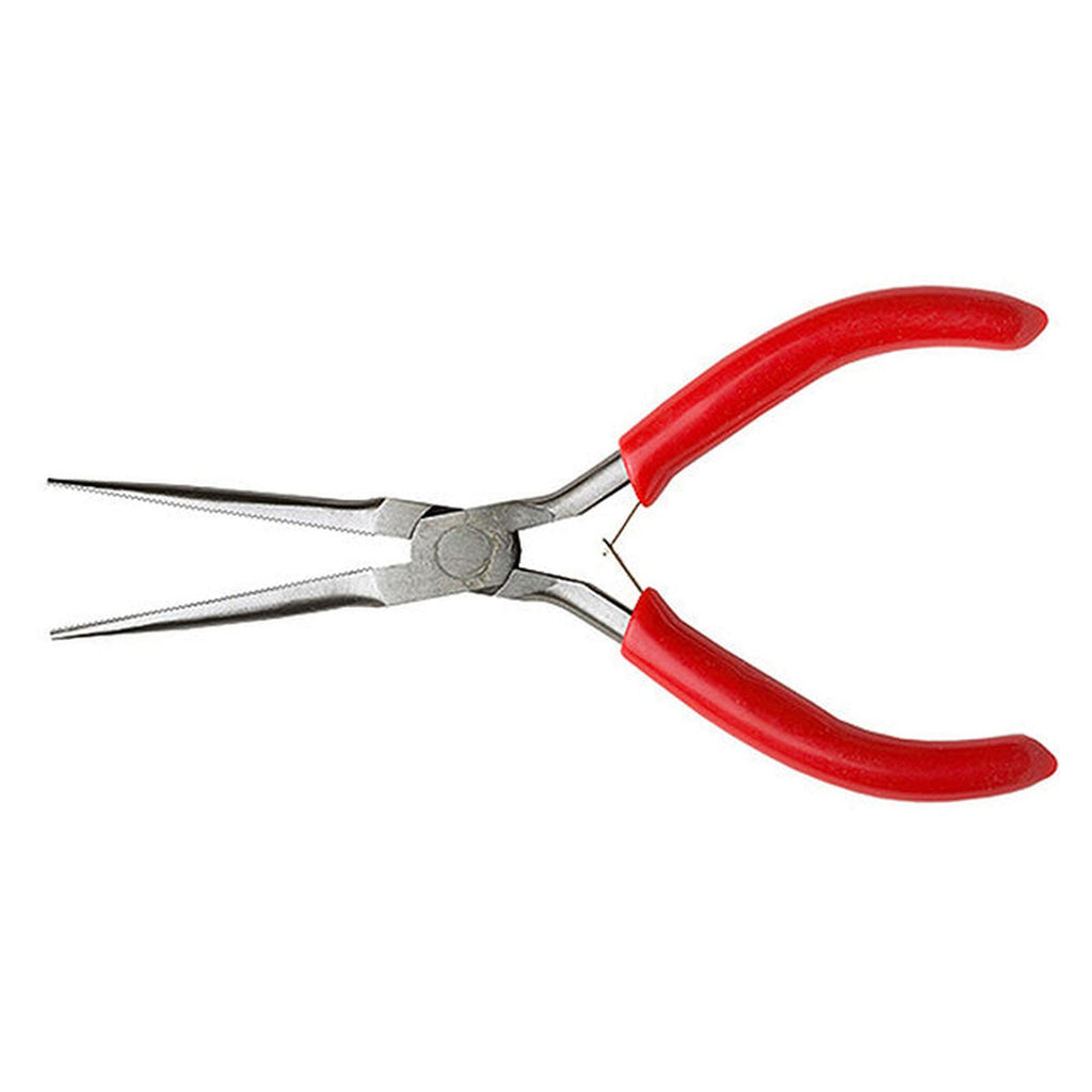 Excel 6 Spring Loaded Soft Grip Long Needle Nose Pliers - Radar Toys