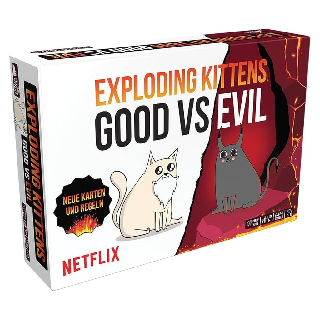 Exploding Kittens Netflix Good VS Evil Card Game - Radar Toys