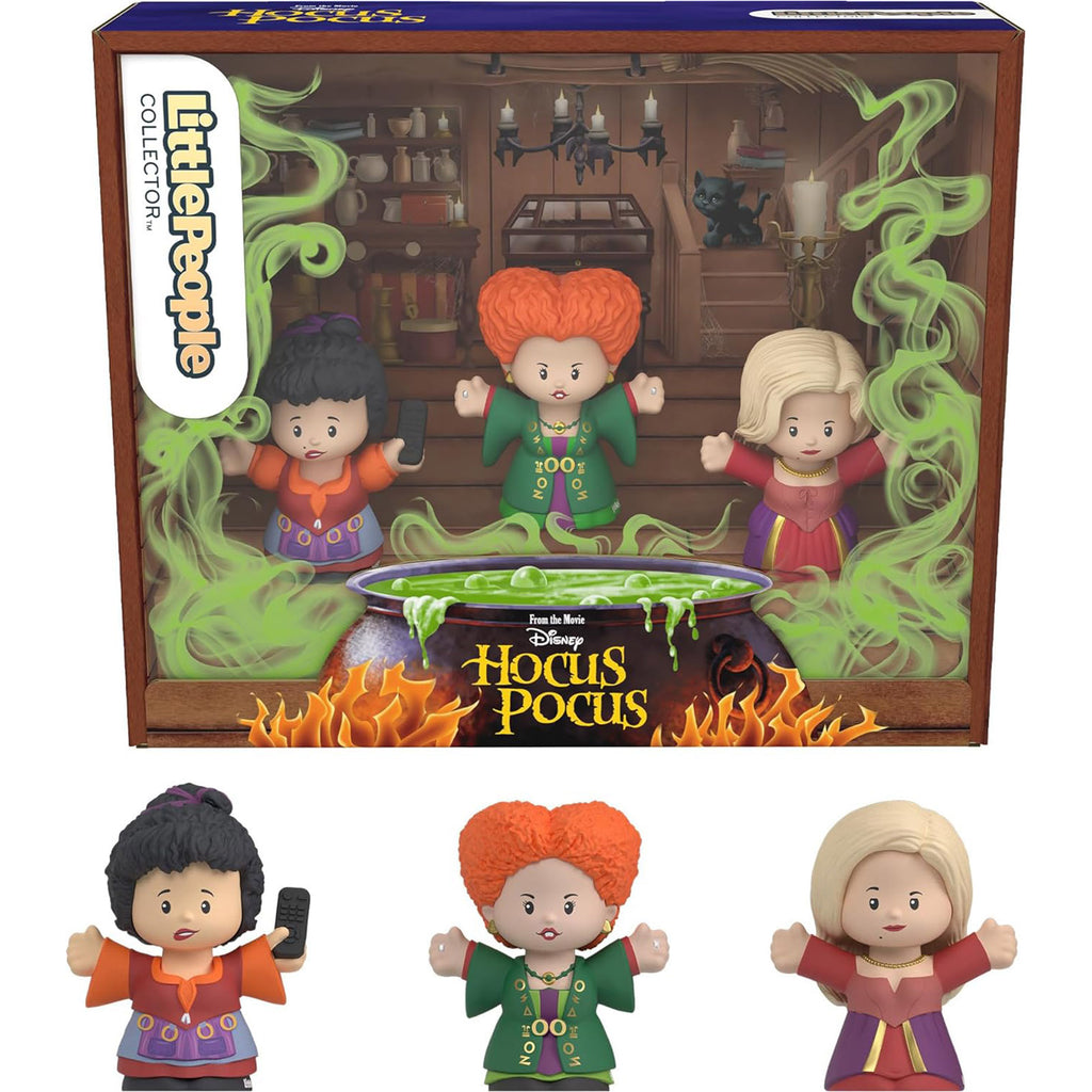 Fisher Price Disney Hocus Pocus Little People Collector Figure Set
