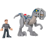 Fisher Price Imaginext Jurassic World Breakout Blue Set - Radar Toys
