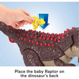 Fisher Price Imaginext Jurassic World Spike Strike Carnotaurus Figure Set - Radar Toys