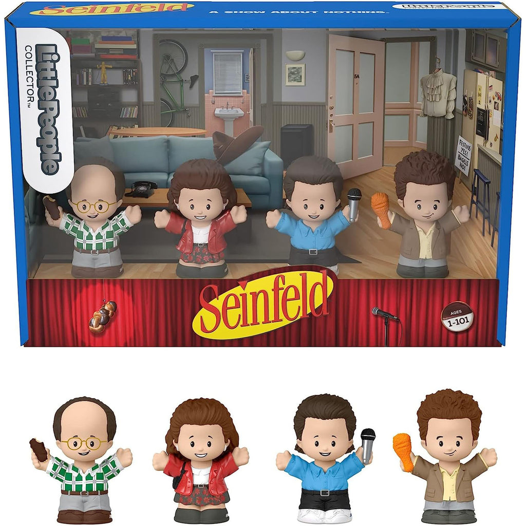 Fisher Price Seinfeld Little People Collector Four Figure Set