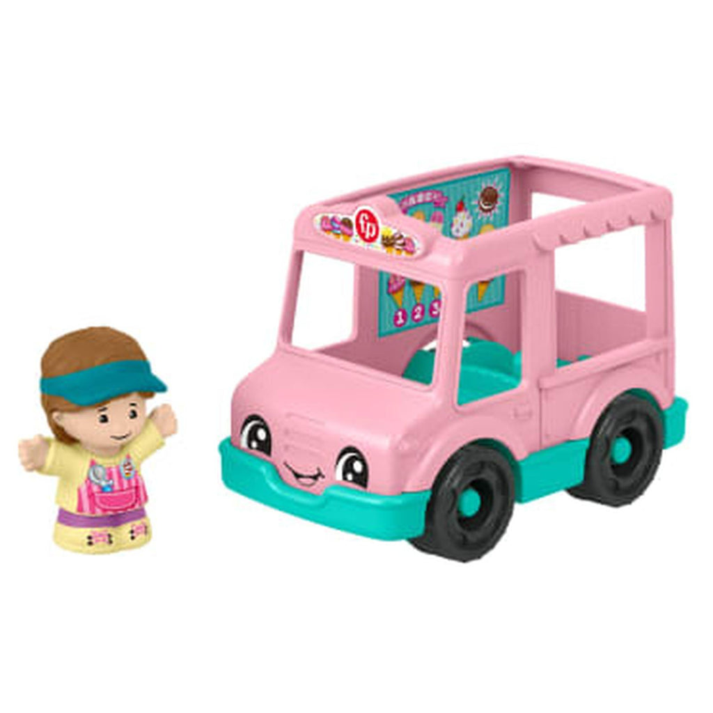 Fisher Price Little People Ice Cream Truck With Figure Set