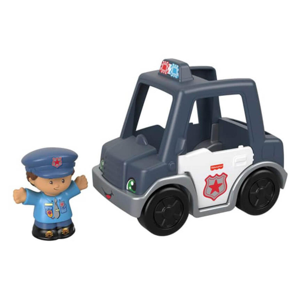 Fisher Price Little People Police Car With Figure Set