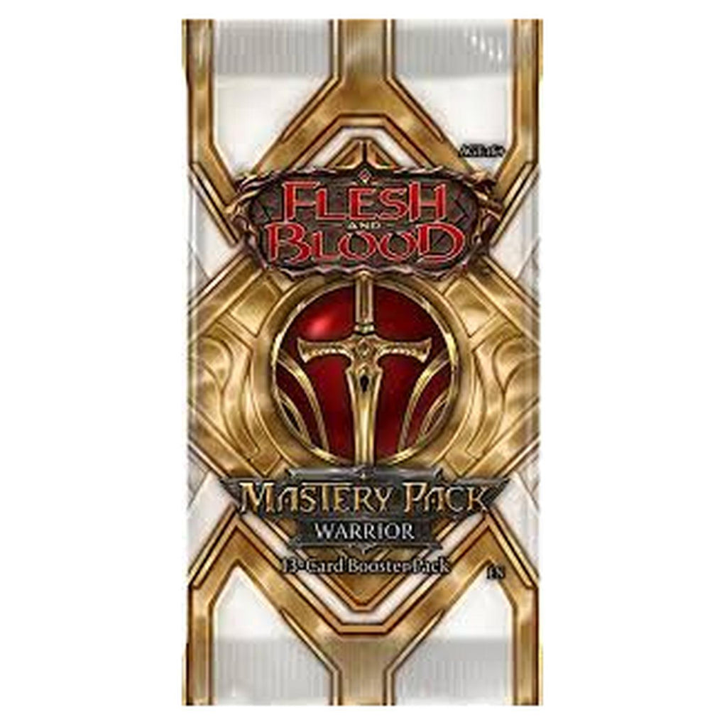 Flesh And Blood The Card Game Mastery Pack Warrior Booster Pack