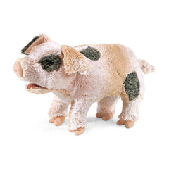 Folkmanis Grunting Pig 13 Inch Plush Puppet - Radar Toys