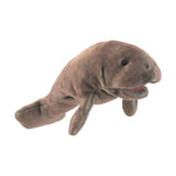 Folkmanis Manatee 7 Inch Plush Finger Puppet - Radar Toys