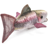 Folkmanis Mini Rainbow Trout 7 Inch Finger Puppet - Radar Toys