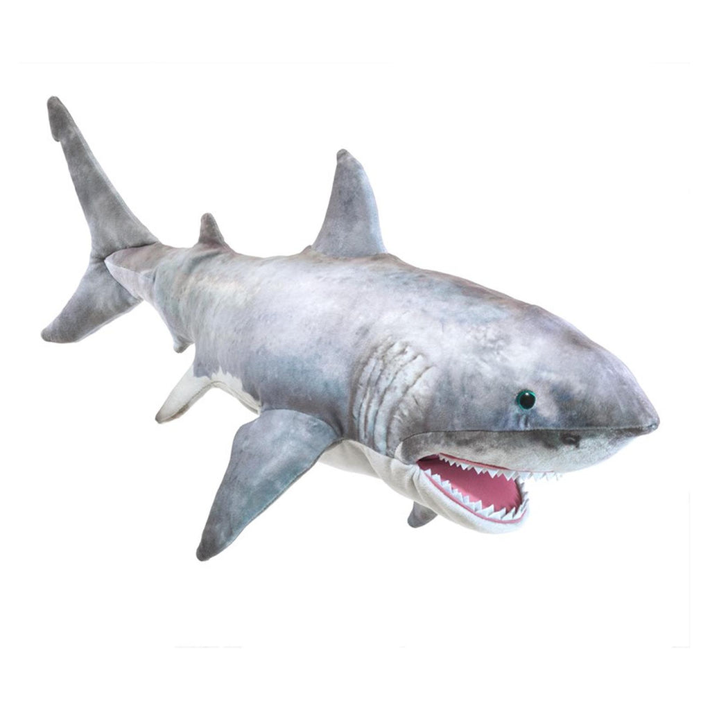 Folkmanis Great White Shark 26 Inch Plush Puppet