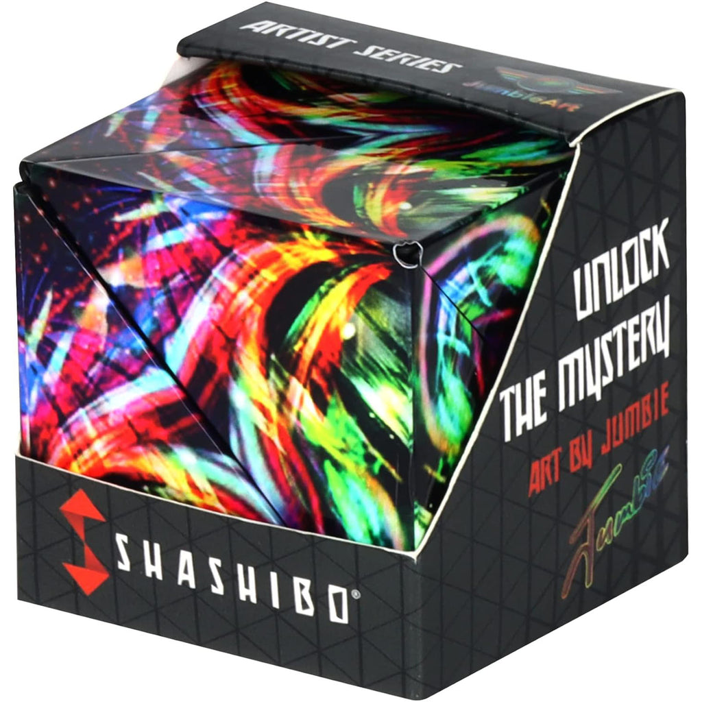 Fun In Motion Shashibo Jumbie Cosmic Surfer Magnetic Puzzle Cube - Radar Toys