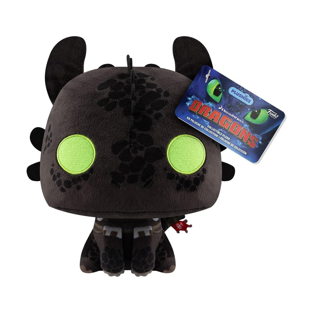 Funko DreamWorks How To Train Your Dragon POP Plushies Toothless 7 Inch Plush Figure - Radar Toys