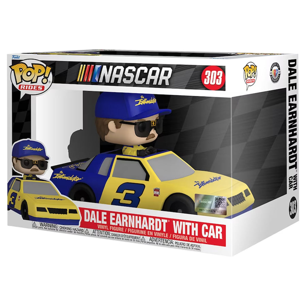 Funko NASCAR POP Ride Dale Earnhardt With Car Vinyl Figure Set