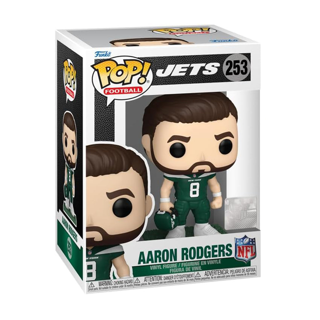 Funko NFL POP Jets Aaron Rodgers Vinyl Figure