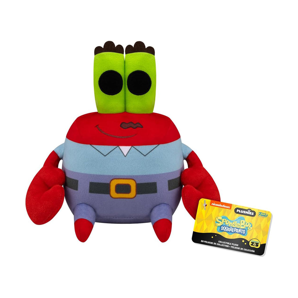 Funko SpongeBob SquarePants 25th Anniversary POP Plush Mr Krabs 7 Inch Plush Figure - Radar Toys