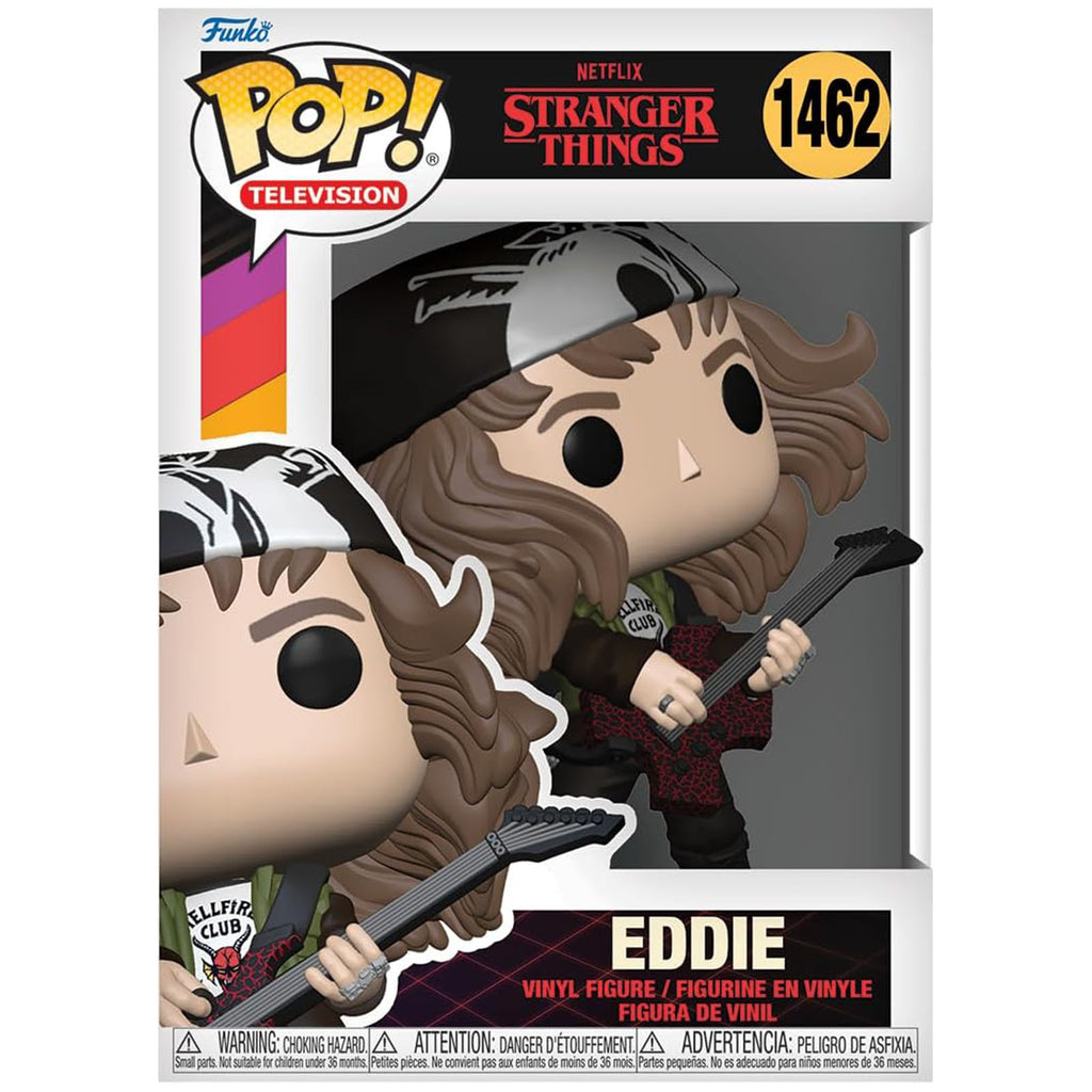 Funko Stranger Things S4-1 POP Eddie Vinyl Figure