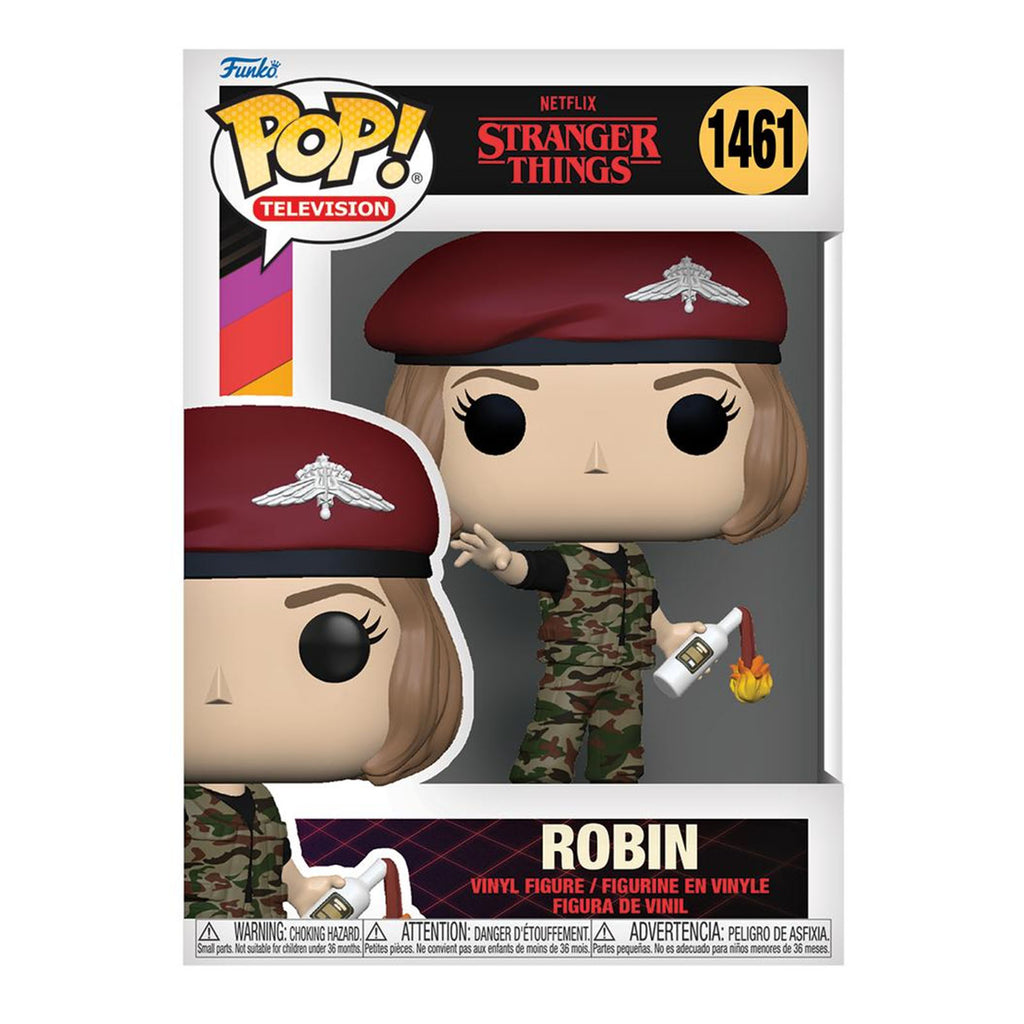 Funko Stranger Things S4-1 POP Robin Vinyl Figure