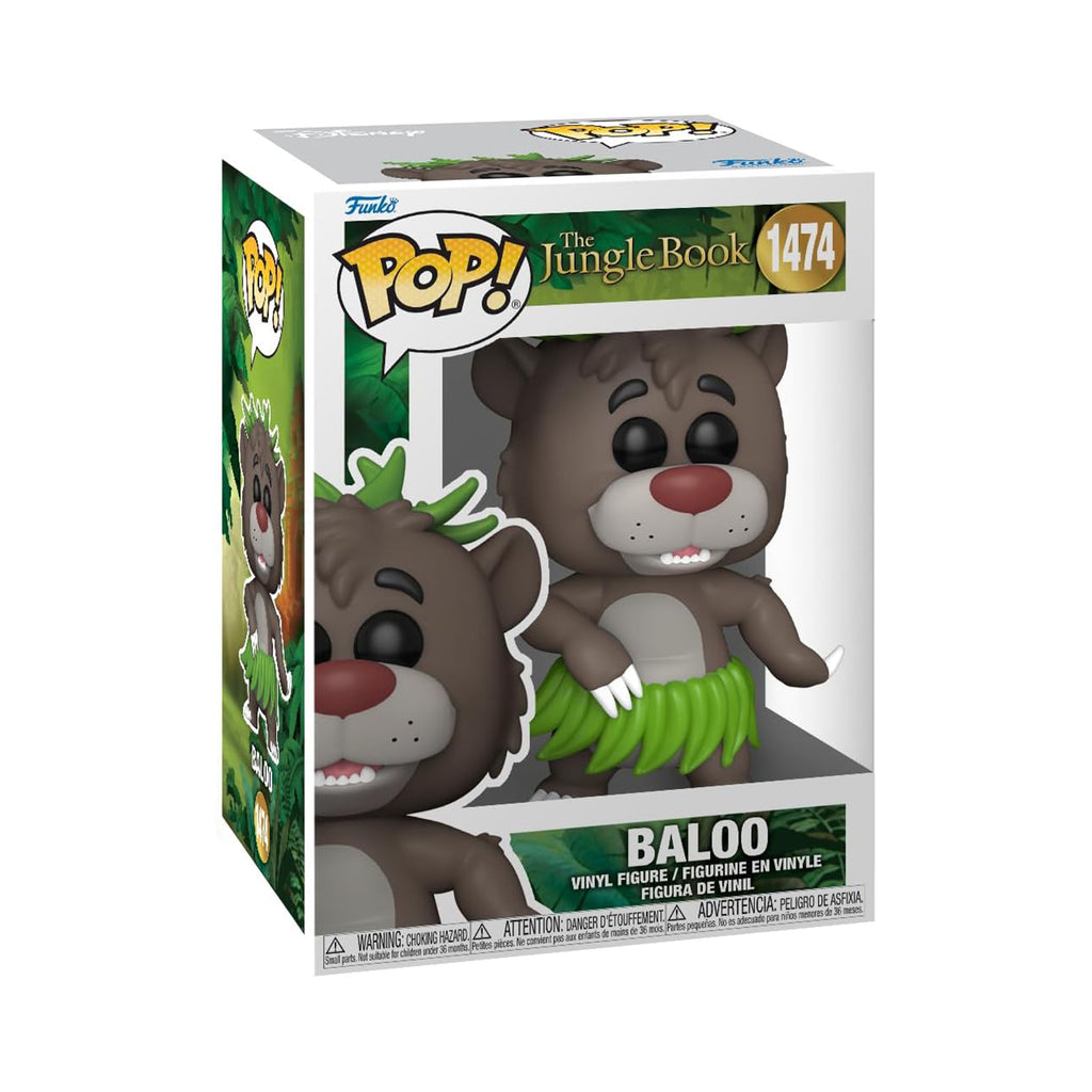 Funko The Jungle Book S2 POP Baloo Vinyl Figure