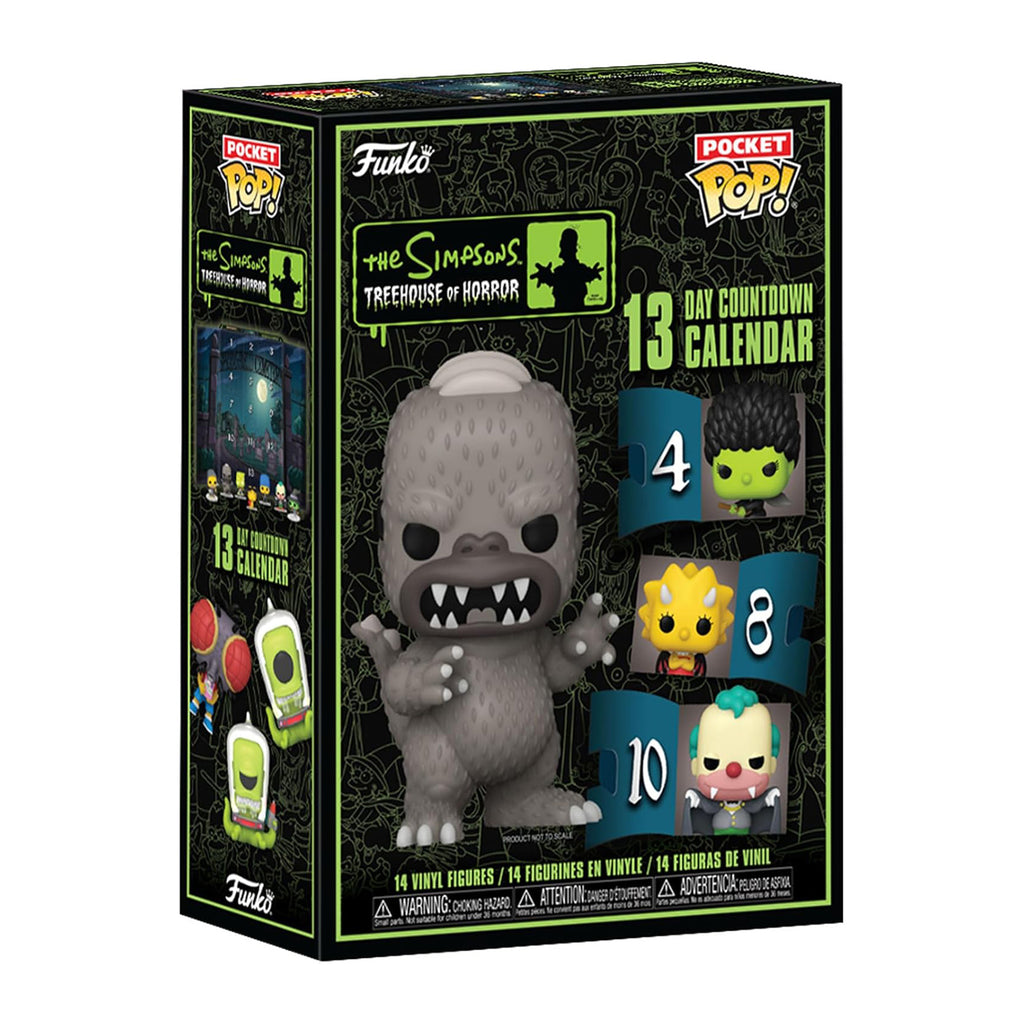 Funko The Simpsons Treehouse Of Horror 13 Day Countdown Calendar