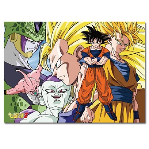 Dragon Ball Z Goku And Enemies 500 Piece Jigsaw Puzzle