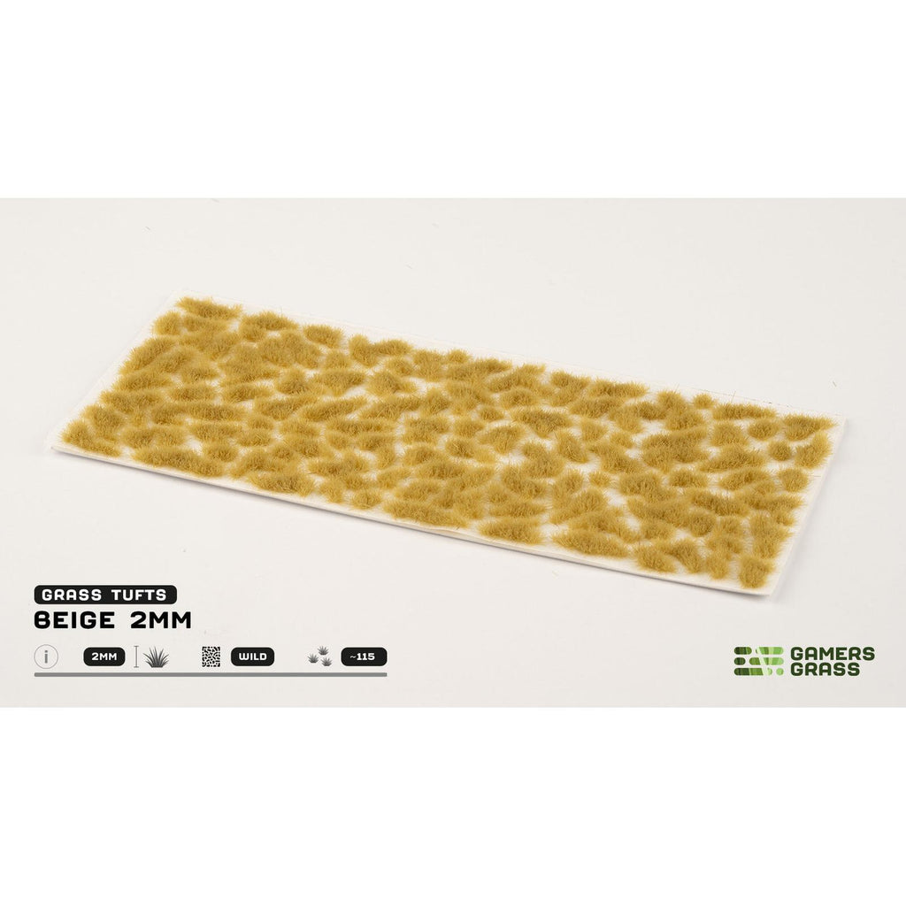 Gamers Grass Beige 2mm Tuft