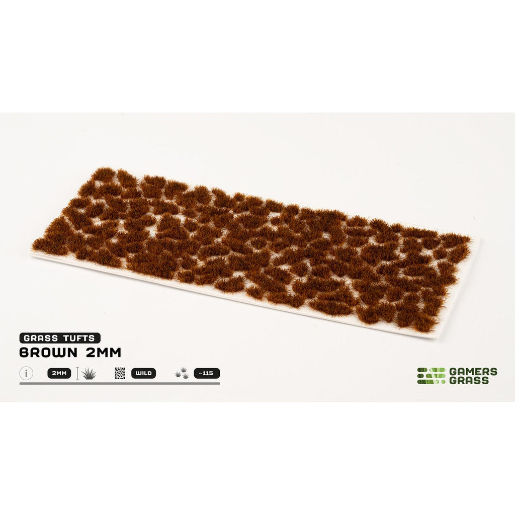 Gamers Grass Brown 2mm Tuft