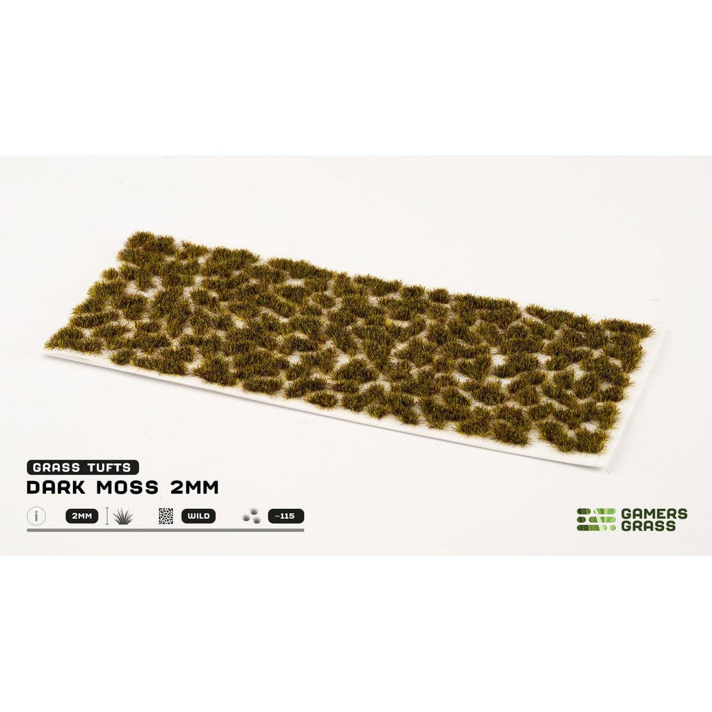 Gamers Grass Dark Moss 2mm Tuft